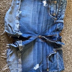 Jean shorts